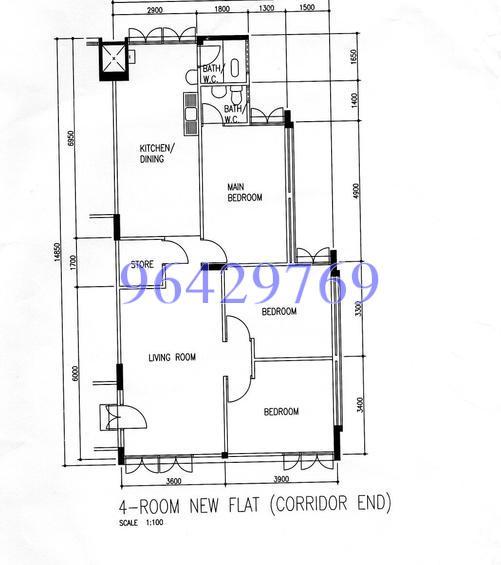 Blk 22 MARSILING DRIVE (Woodlands), HDB 4 Rooms #120547482